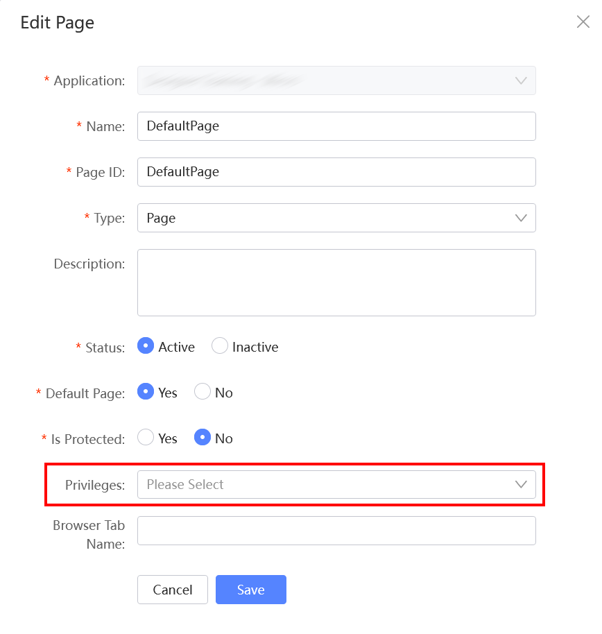User Assignments window