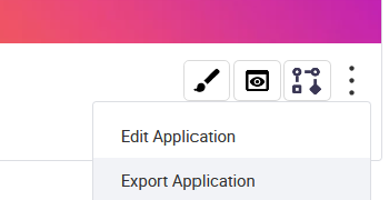 Export an app