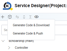 Generate Code & Download