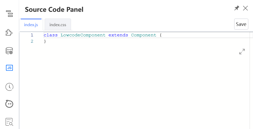 Source Code Panel