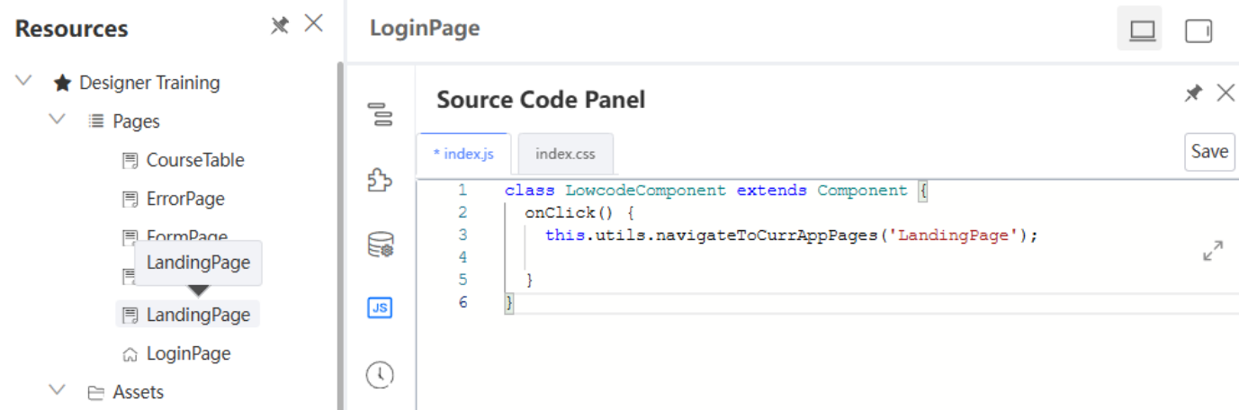 LandingPage