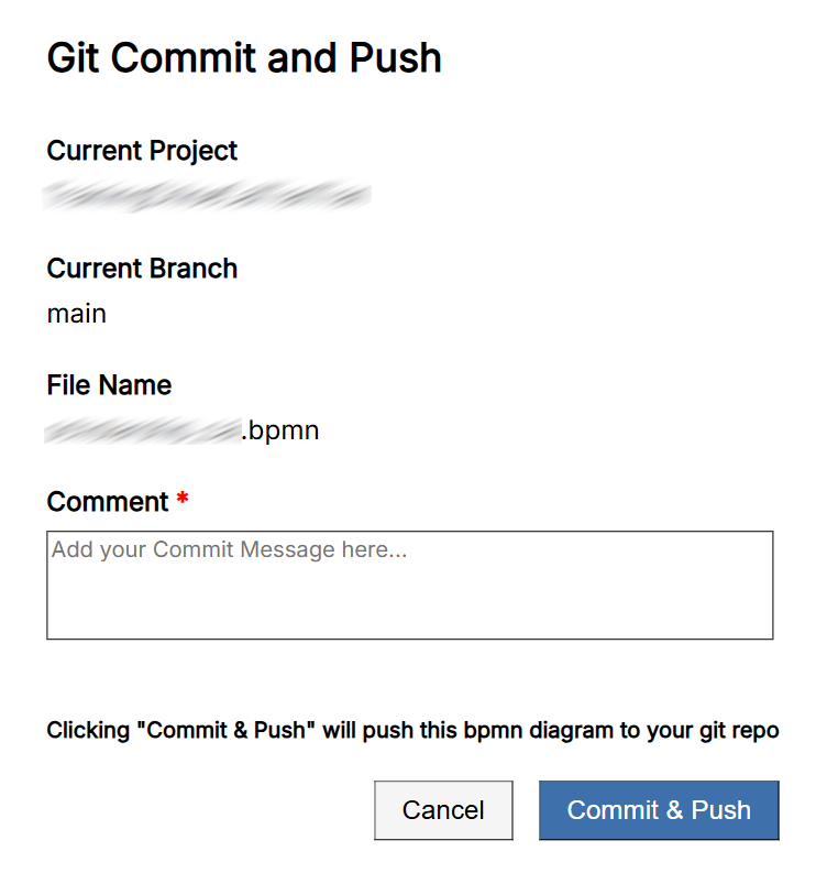 Save the BPMN model